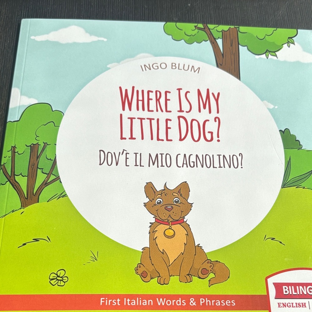 Where Is My Little Dog? Bilingual Book
